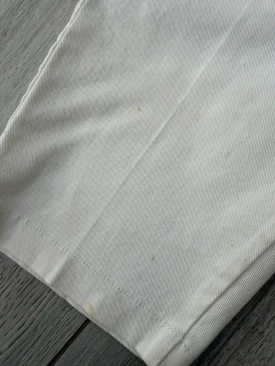 White Jean Shorts - Picture 9 of 12